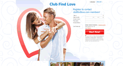 Desktop Screenshot of clubfindlove.com